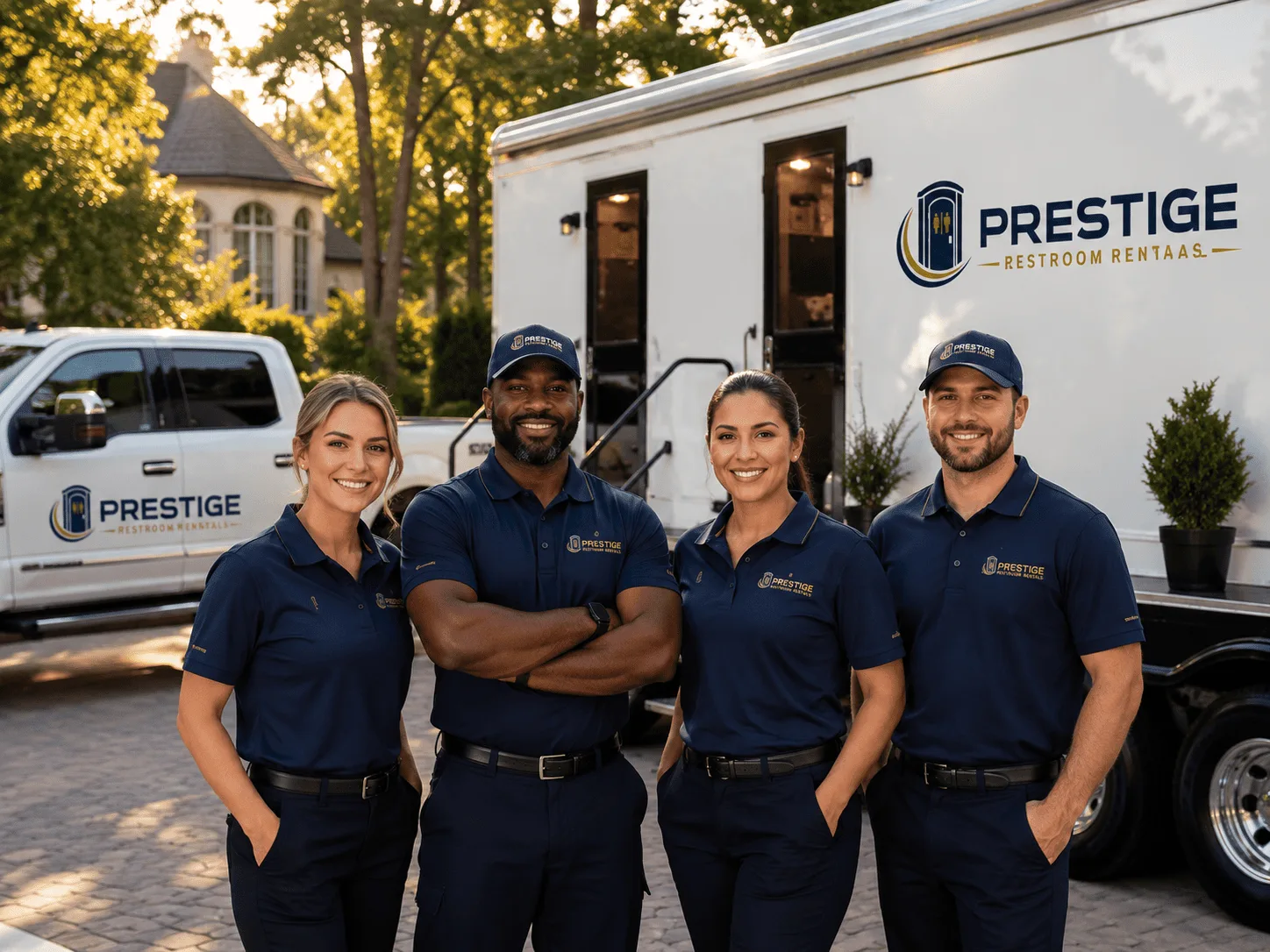 Trusted Luxury Portable Restrooms company in Clements, MD